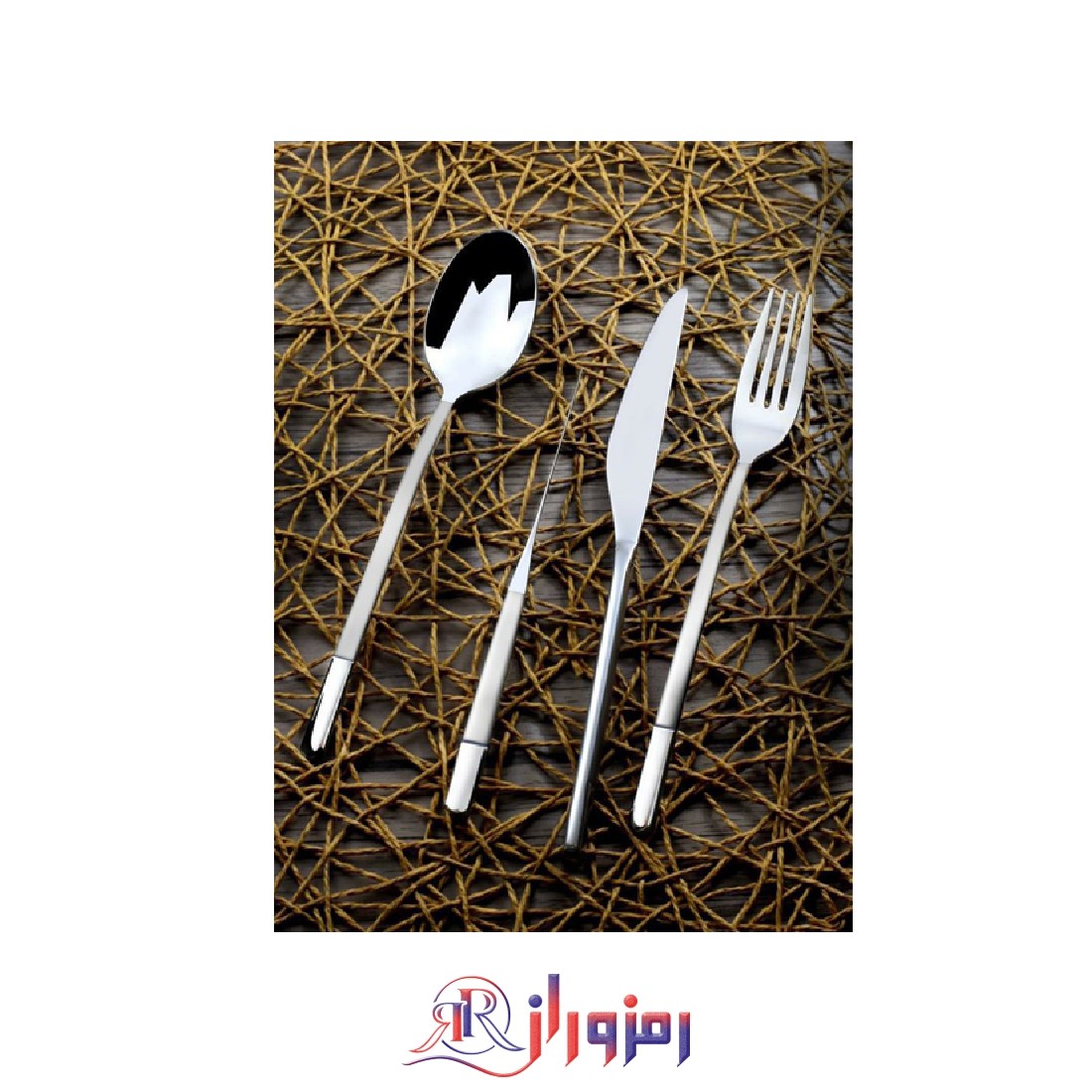 سرویس قاشق و چنگال 30 نفره 157 پارچه فلیکس کد 633 س